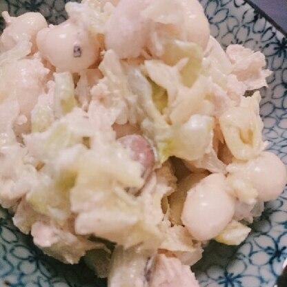 味付けを参考にさせていただきました。かさ増しに大豆をいれましたが美味しかったです。ごちそうさまでした。